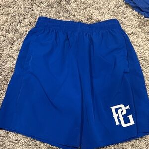 Blue Athletic Men's Shorts